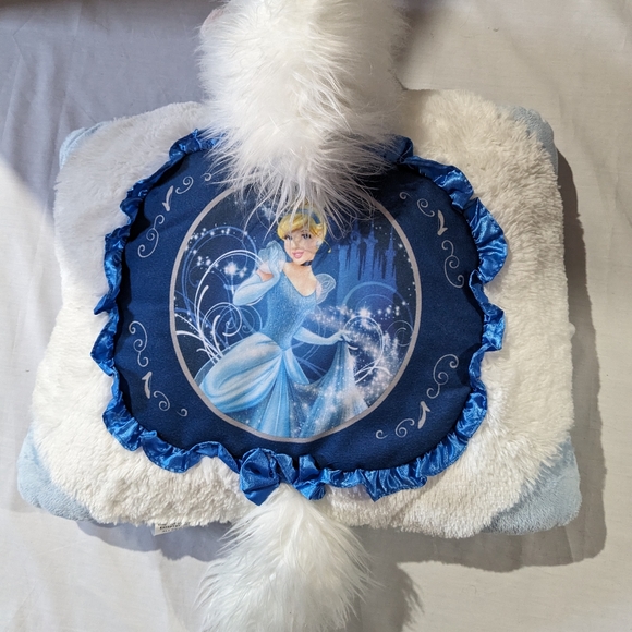 Pillow Pets Disney Princess Cinderella 18 inch plush horse - Picture 3 of 9
